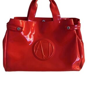 Armani Jeans Red Purse